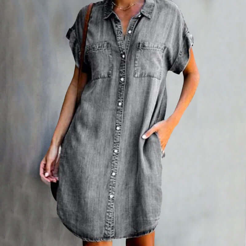 Valarie | Denim Dress