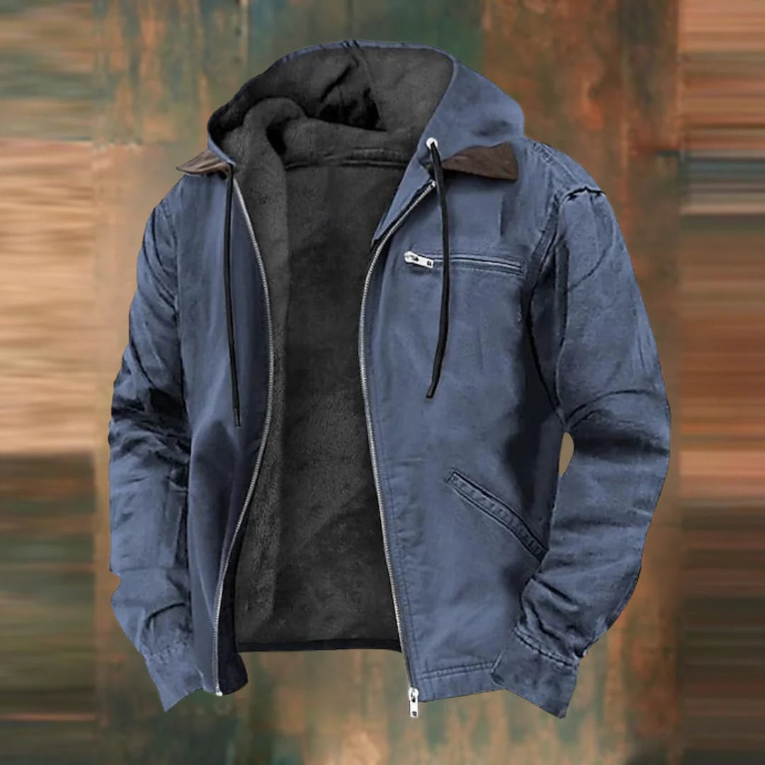 Luis | Jacket with zip and hood