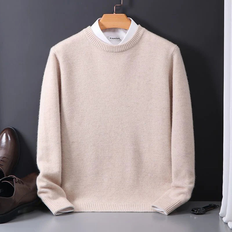 Thomas™ | Stylish Soft Solid Color Comfortable Pullover