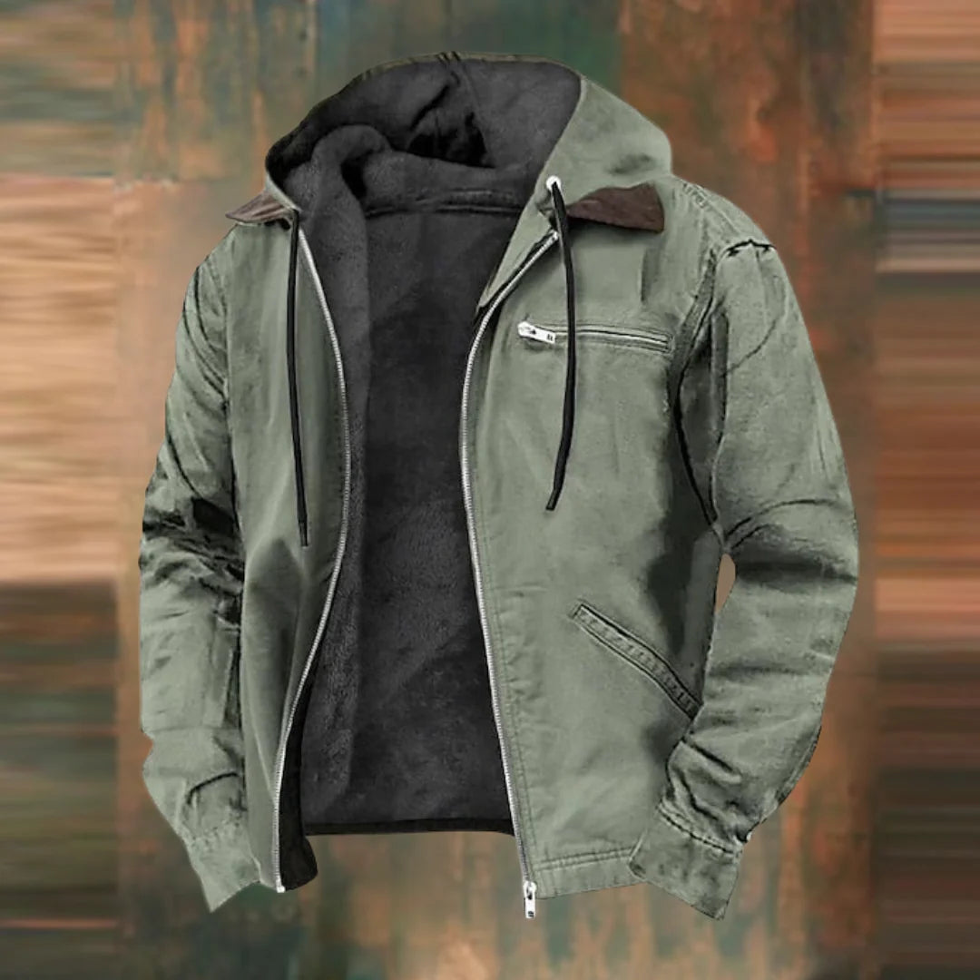 Luis | Jacket with zip and hood