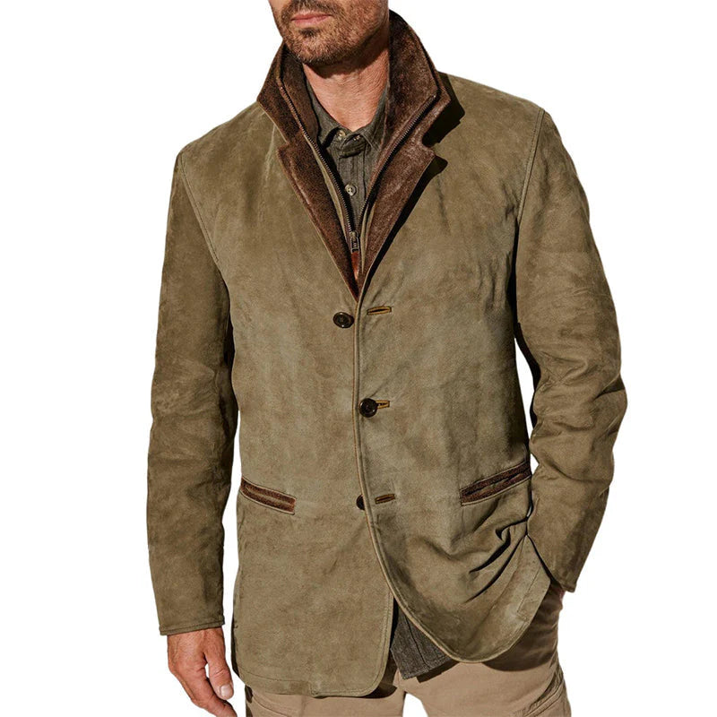 Jethro | Vintage Buckskin Jacket