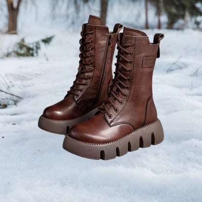 ThermaLuxe | Orthopaedic Leather Winter Boots