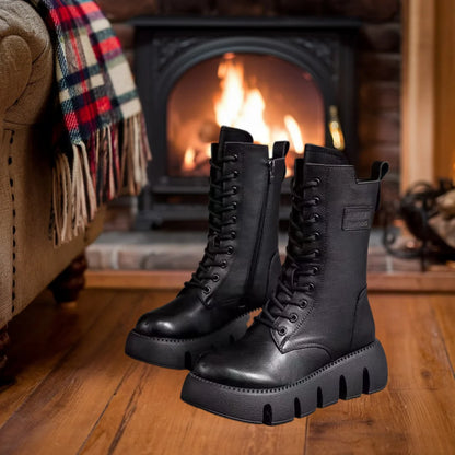 ThermaLuxe | Orthopaedic Leather Winter Boots