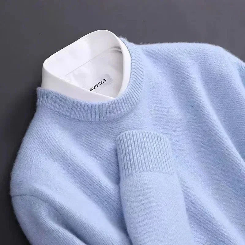 Thomas™ | Stylish Soft Solid Color Comfortable Pullover