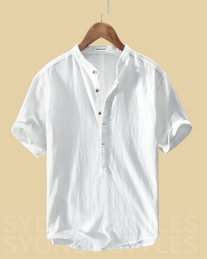 Mens Luxe Linen Shirt