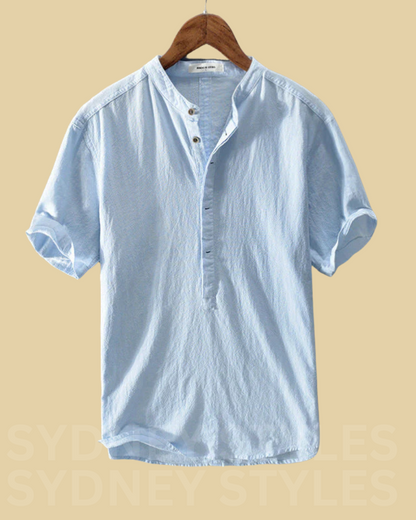 Mens Luxe Linen Shirt