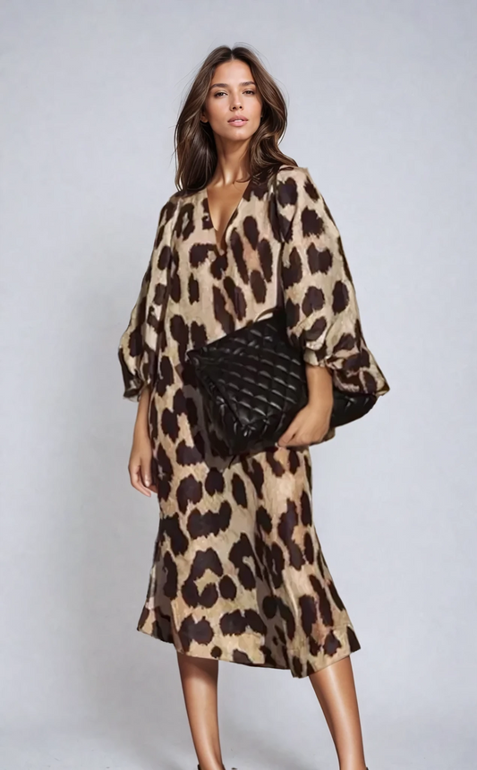 Lisa | Leopard Print Dress