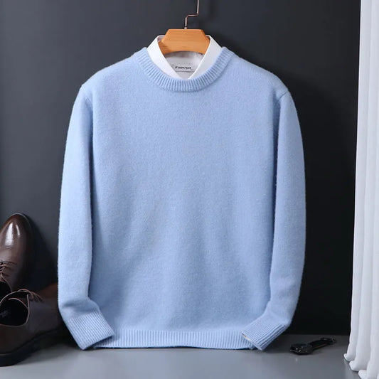 Thomas™ | Stylish Soft Solid Color Comfortable Pullover