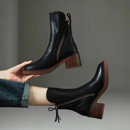 Emily | Leather Ankle Boots