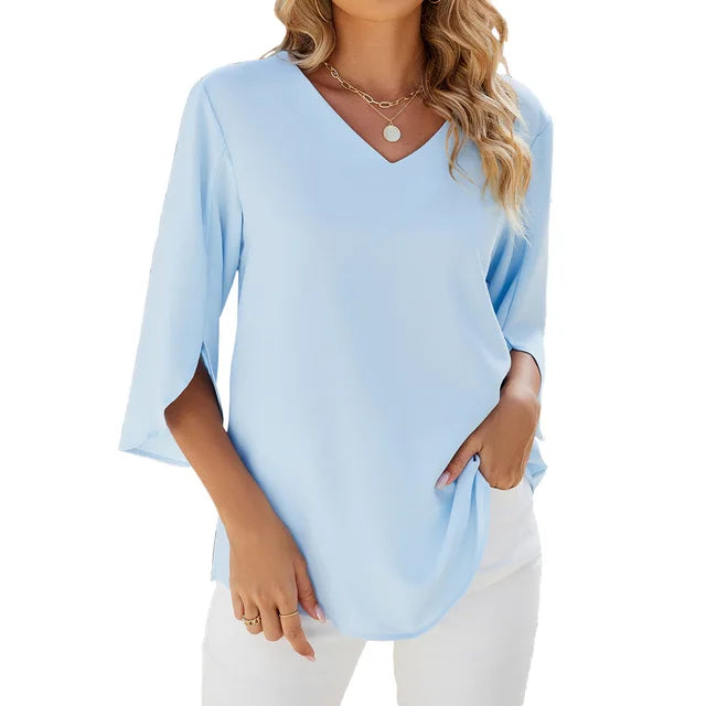 Clara | V-neck blouse