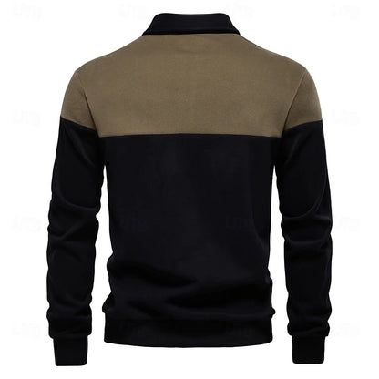 Theo™ | Long Sleeve Knit Polo