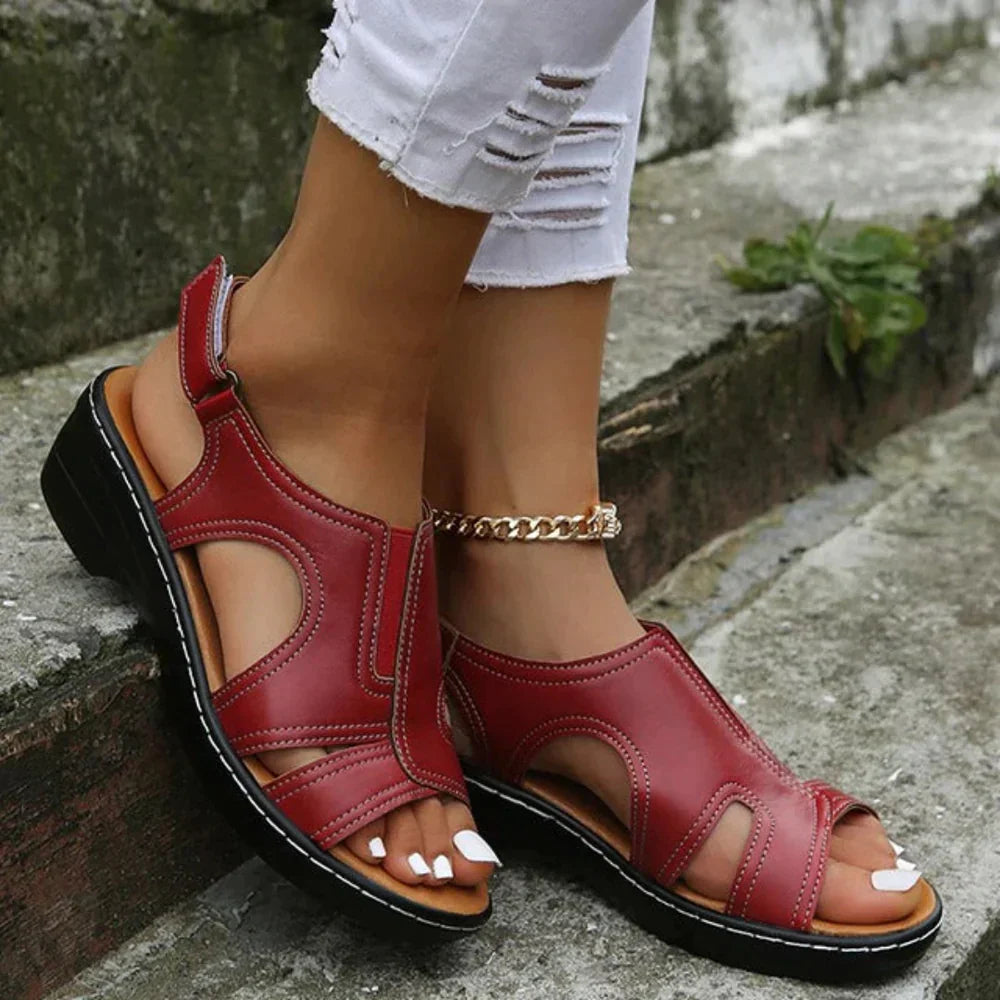 Allura | Orthopedic Leather Sandals