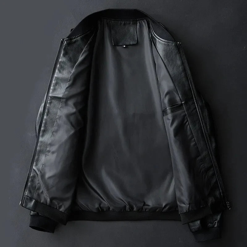 Ashton | Luxe Leather Jacket