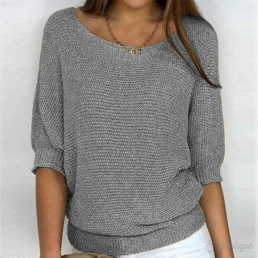 Emma™ | Relaxed Knit Top