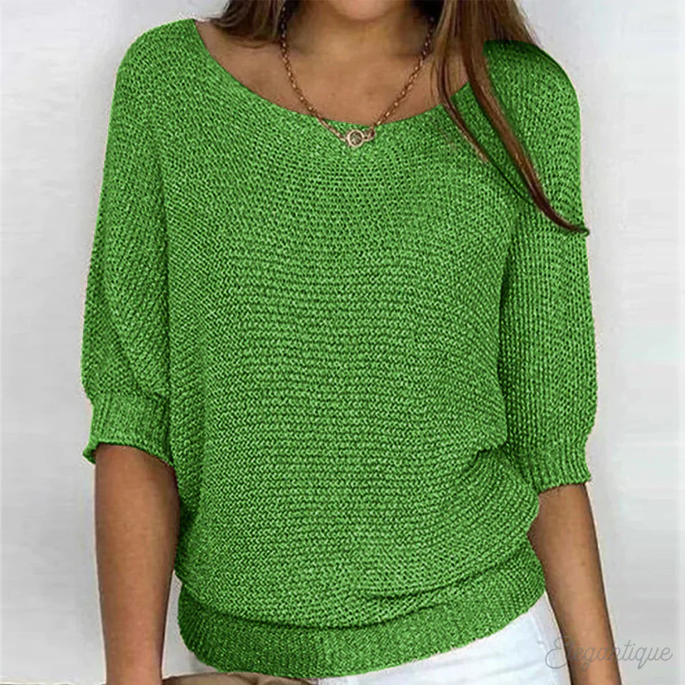 Emma™ | Relaxed Knit Top