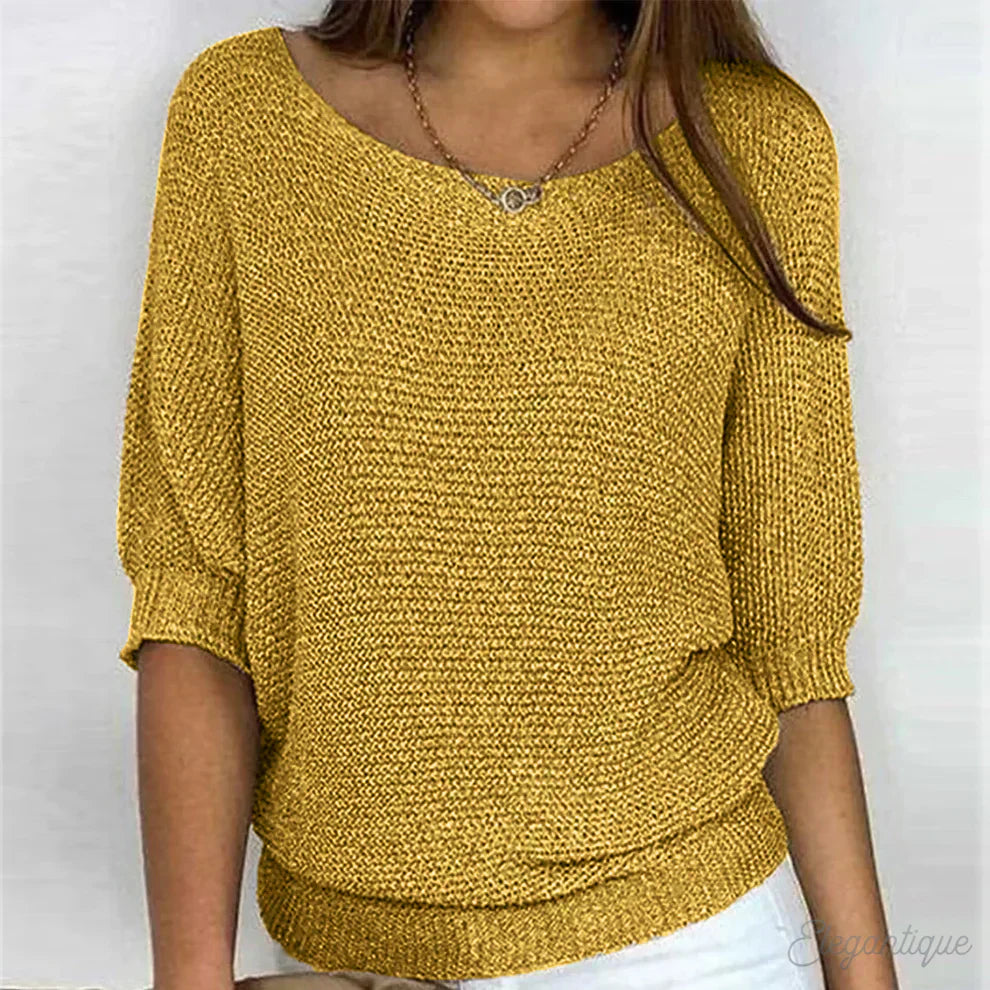 Emma™ | Relaxed Knit Top